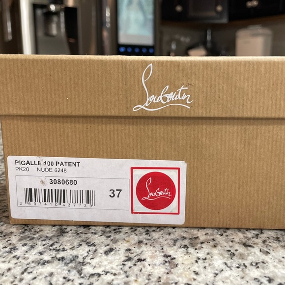 Christian Louboutin Nude Pigalle 100 Patent Size 37 - Picture 8 of 8
